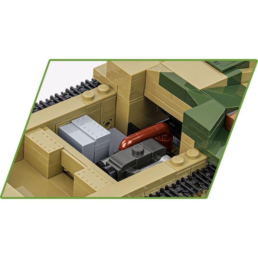 World War 2 - Sd.Kfz.124 Wespe [Exclusive]Construction Brick Set (860 Pieces)
