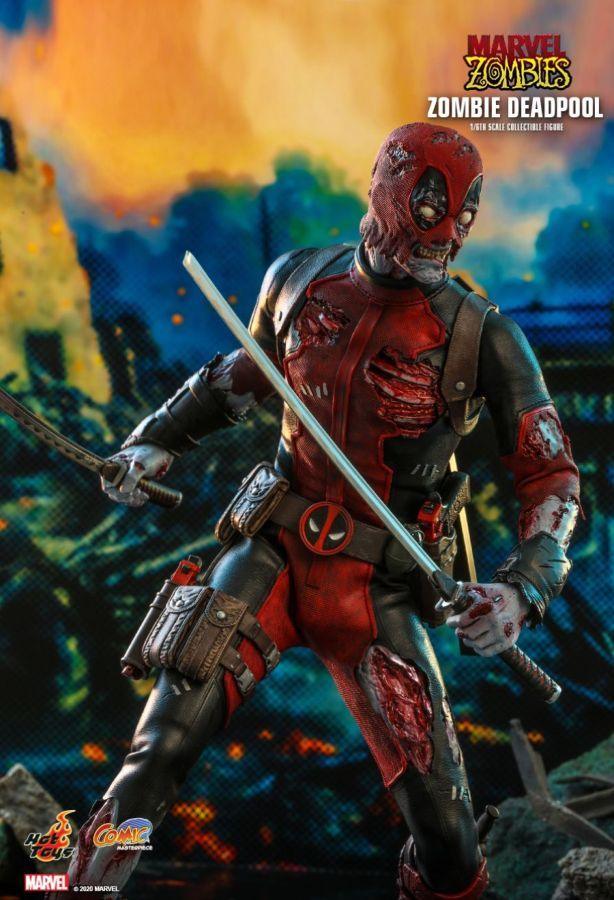 Marvel Zombies (comics) - Deadpool 1:6 Scale Collectable Action Figure