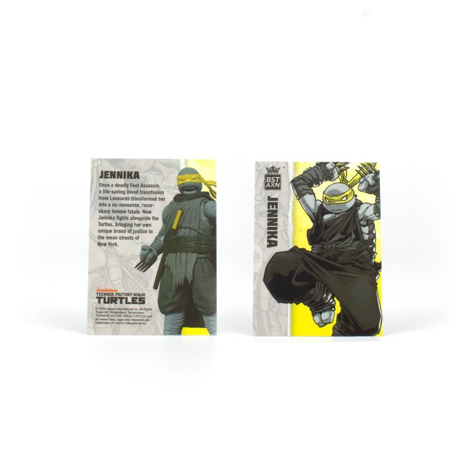 Teenage Mutant Ninja Turtles (comics) - Jennika (Greyscale) 5″ BST AXN Action Figure (Wave 3)