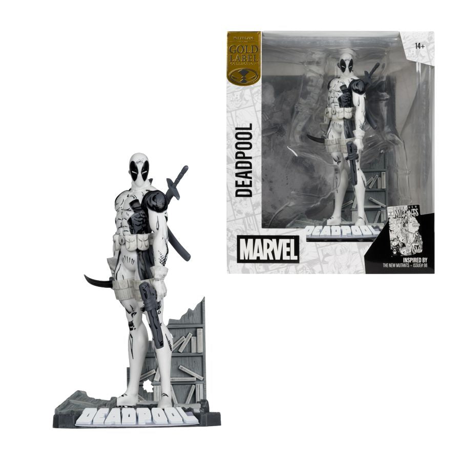 Marvel Comics - Deadpool (The New Mutants #98) Gold Label 1:10 Scale Figure