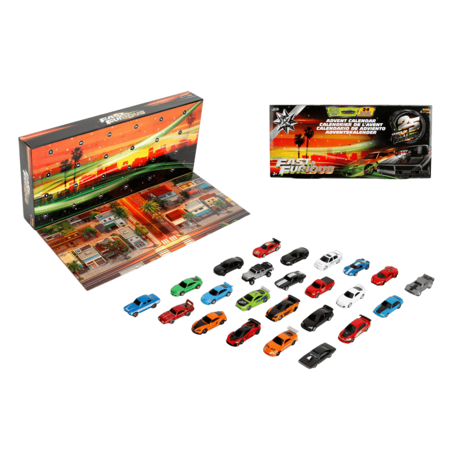 Fast & Furious - Nano Vehicle 24-Day Advent Calendar