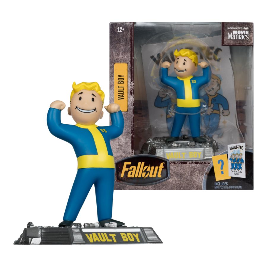 Fallout (TV) - Vault Boy (Season 2) V1 Movie Maniacs 6″ Posed Figure