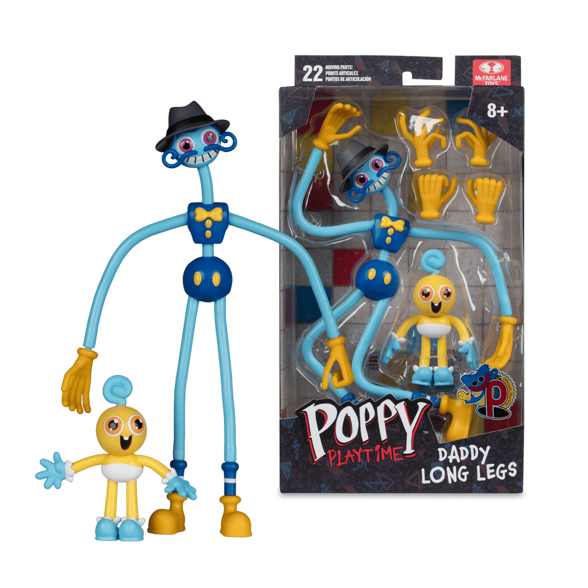 Poppy Playtime = Daddy Long Legs 7″ Action Figure