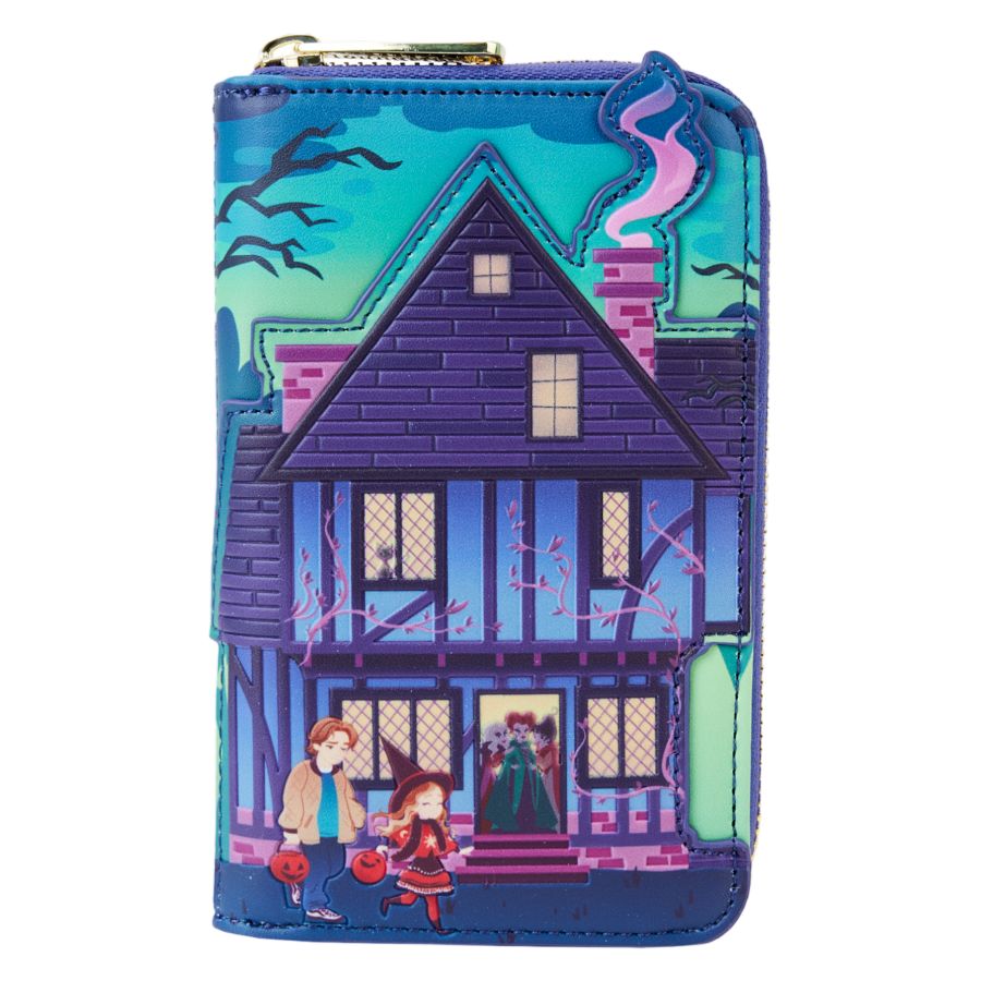 Hocus Pocus - Sanderson Sisters’ House Glow Zip Around Wallet