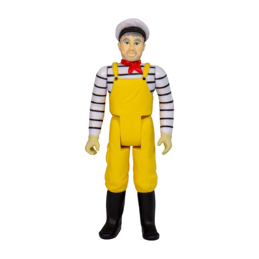 Pee-Wee’s Playhouse - Captain Carl ReAction 3.75″ Action Figure