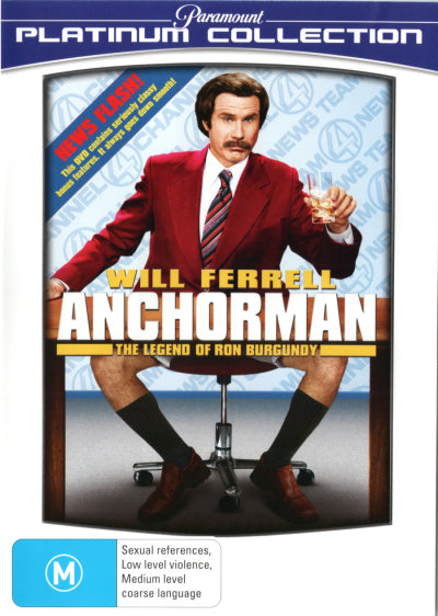Anchorman: The Legend of Ron Burgundy (Paramount Platinum Collection) DVD