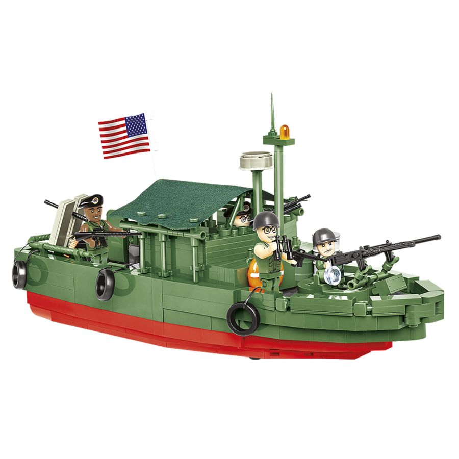 Vietnam War - Patrol Boat River MkII Construction Brick Set (618 Pieces)