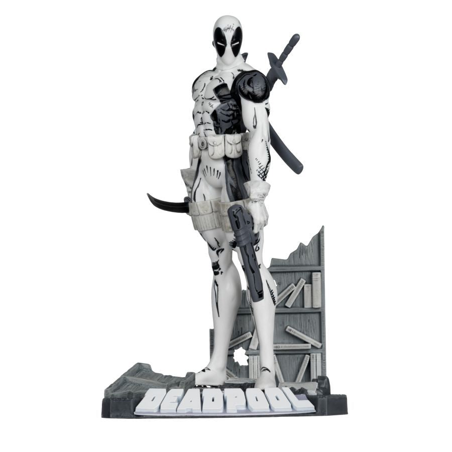 Marvel Comics - Deadpool (The New Mutants #98) Gold Label 1:10 Scale Figure