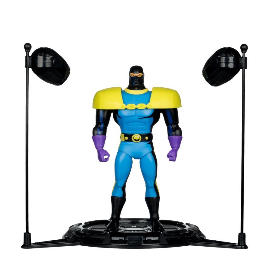 DC Comics - Lock-Up (Batman Animated Series) Black Light Gold Label Figure