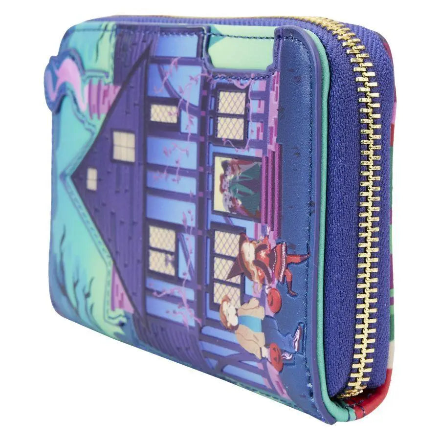 Hocus Pocus - Sanderson Sisters’ House Glow Zip Around Wallet