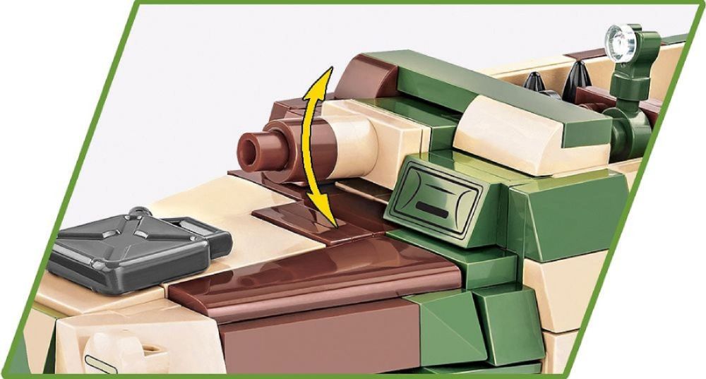 World War 2 - Sd.Kfz.251/9 Stummel Half-Track Construction Brick Set (485 Pieces)