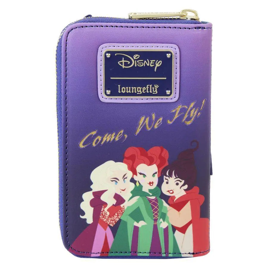 Hocus Pocus - Sanderson Sisters’ House Glow Zip Around Wallet