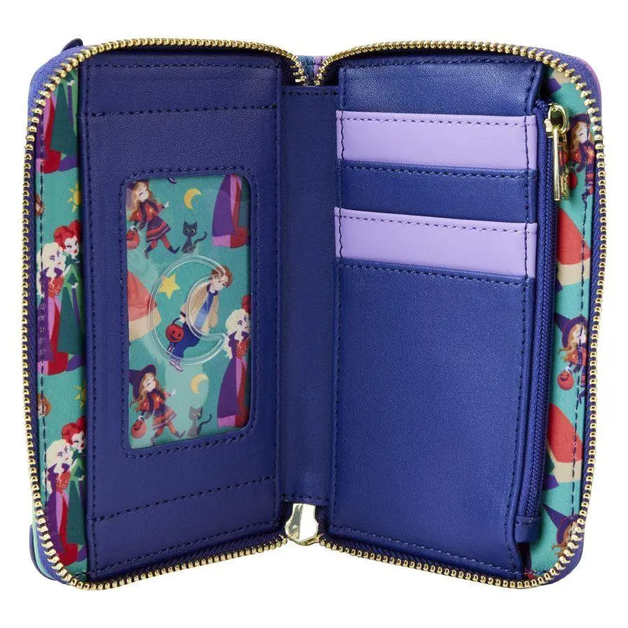 Hocus Pocus - Sanderson Sisters’ House Glow Zip Around Wallet