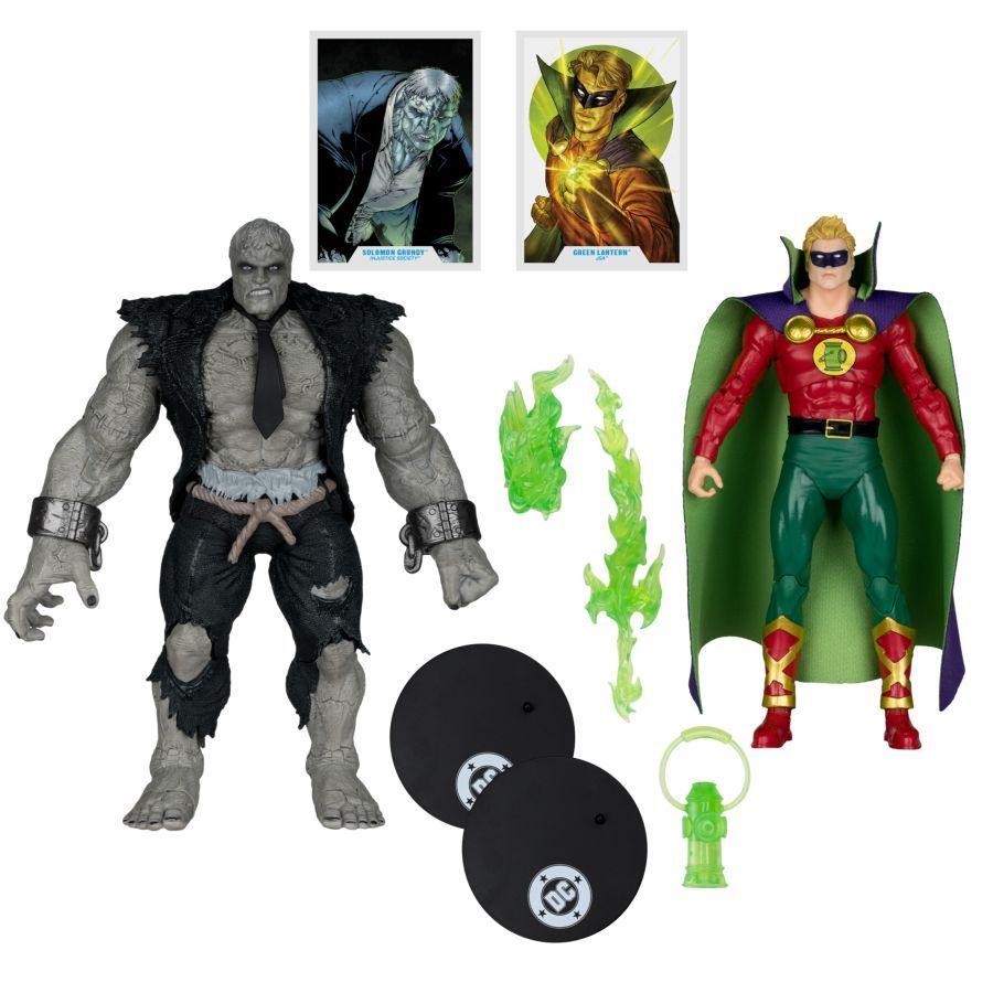DC Multiverse - Solomon Grundy Vs Green Lantern 7″ Figure wth Megafig (2 Pack)