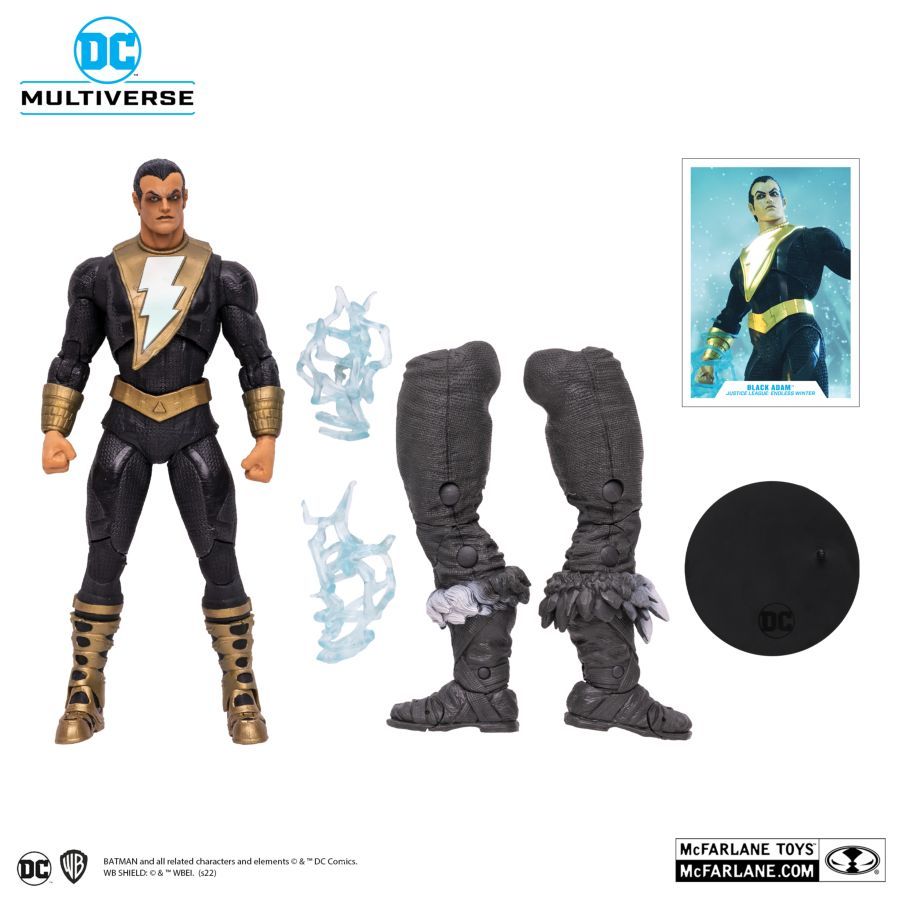 DC: Endless Winter - Black Adam 7″ Figure