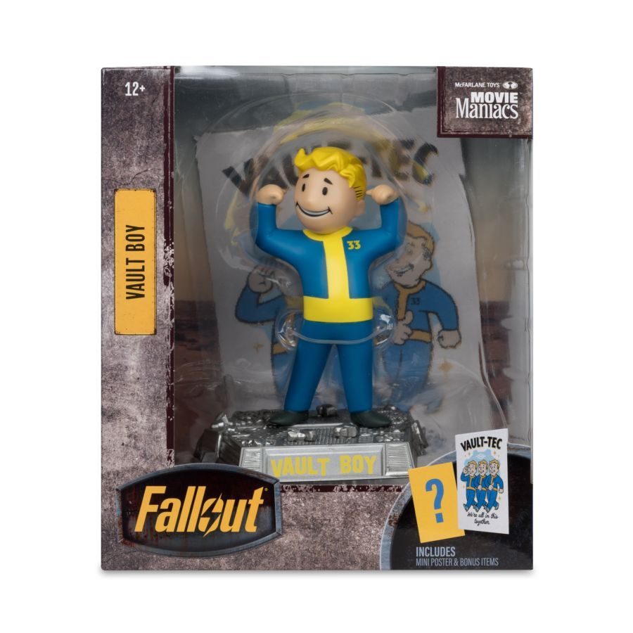Fallout (TV) - Vault Boy (Season 2) V1 Movie Maniacs 6″ Posed Figure