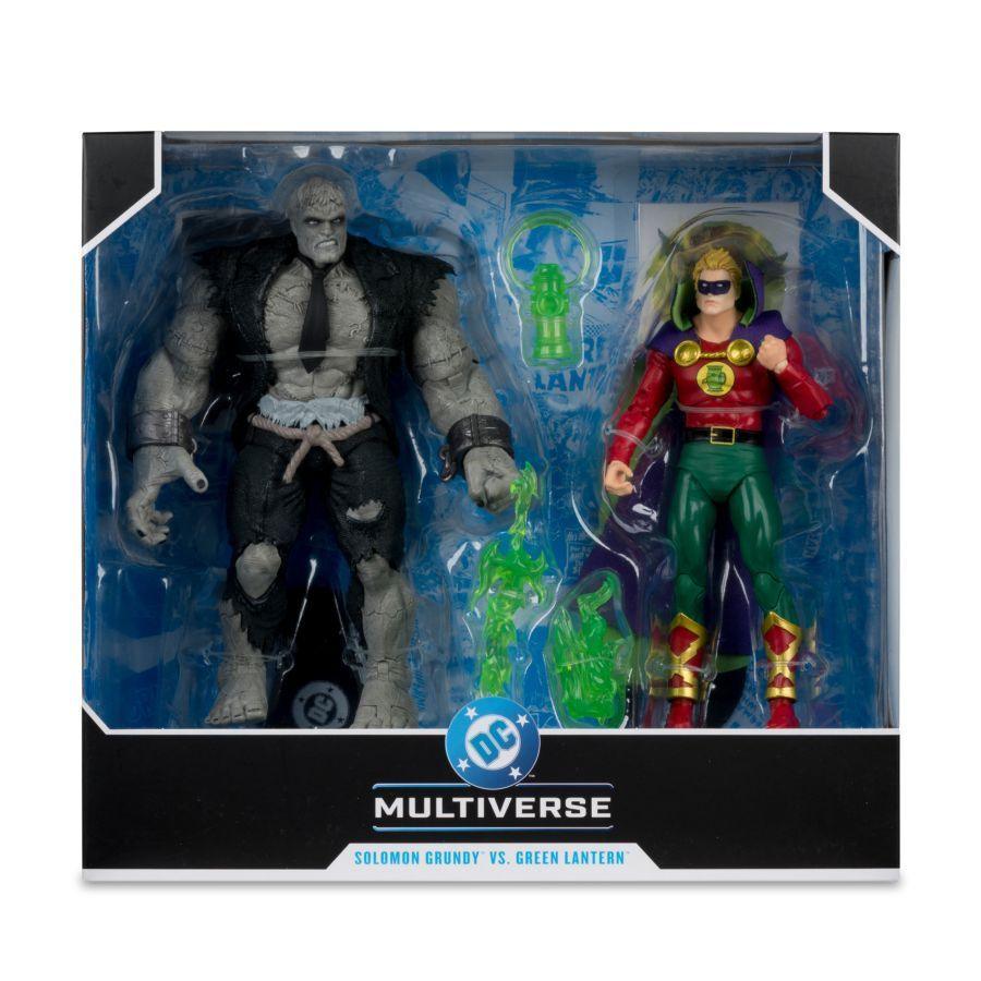 DC Multiverse - Solomon Grundy Vs Green Lantern 7″ Figure wth Megafig (2 Pack)
