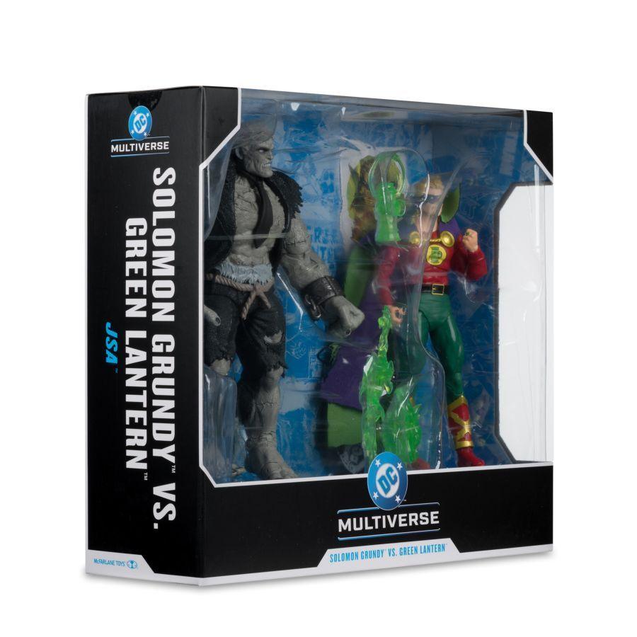 DC Multiverse - Solomon Grundy Vs Green Lantern 7″ Figure wth Megafig (2 Pack)