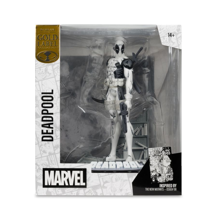 Marvel Comics - Deadpool (The New Mutants #98) Gold Label 1:10 Scale Figure