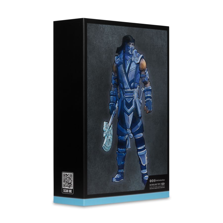 Mortal Kombat II - Sub-Zero (Glow-in-the-Dark) (Gold Label) 7″ Figure