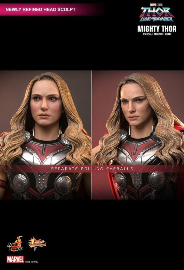 Thor 4: Love and Thunder - Mighty Thor 1:6 Scale Collectable Action Figure
