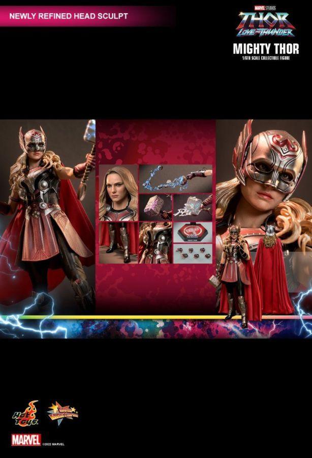 Thor 4: Love and Thunder - Mighty Thor 1:6 Scale Collectable Action Figure