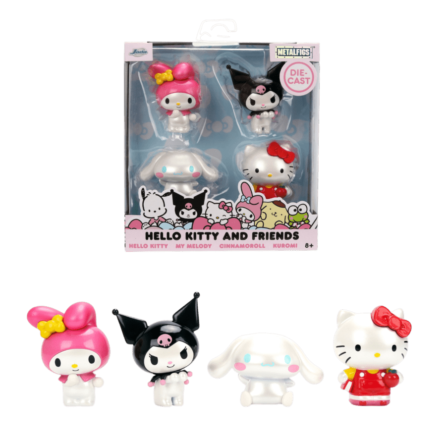 Hello Kitty - 2.5″ Metalfigs Wave 2 Figures 4-Pack
