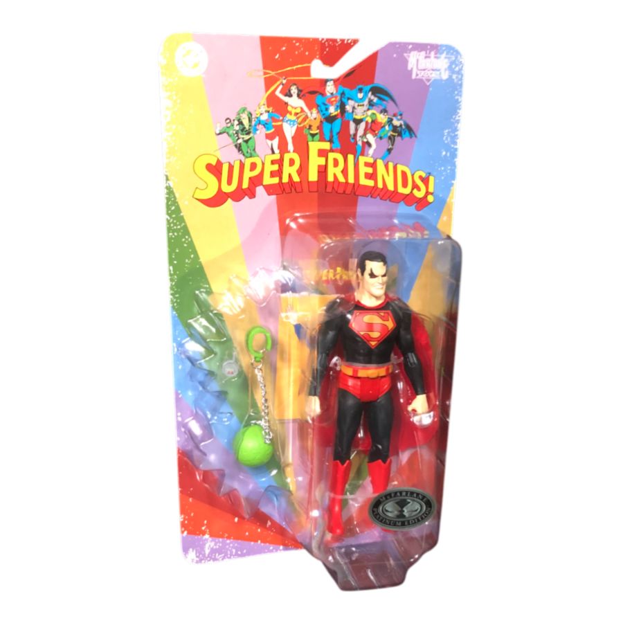 DC Comics - Superman (Universe of Evil) Super Friends Retro 6″ Action Figure [Chase]