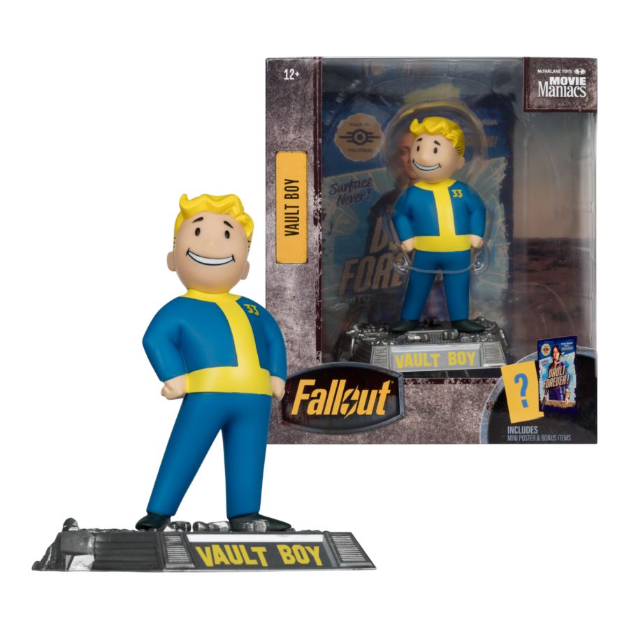 Fallout (TV) - Vault Boy (Season 2) V2 Movie Maniacs 6″ Posed Figure