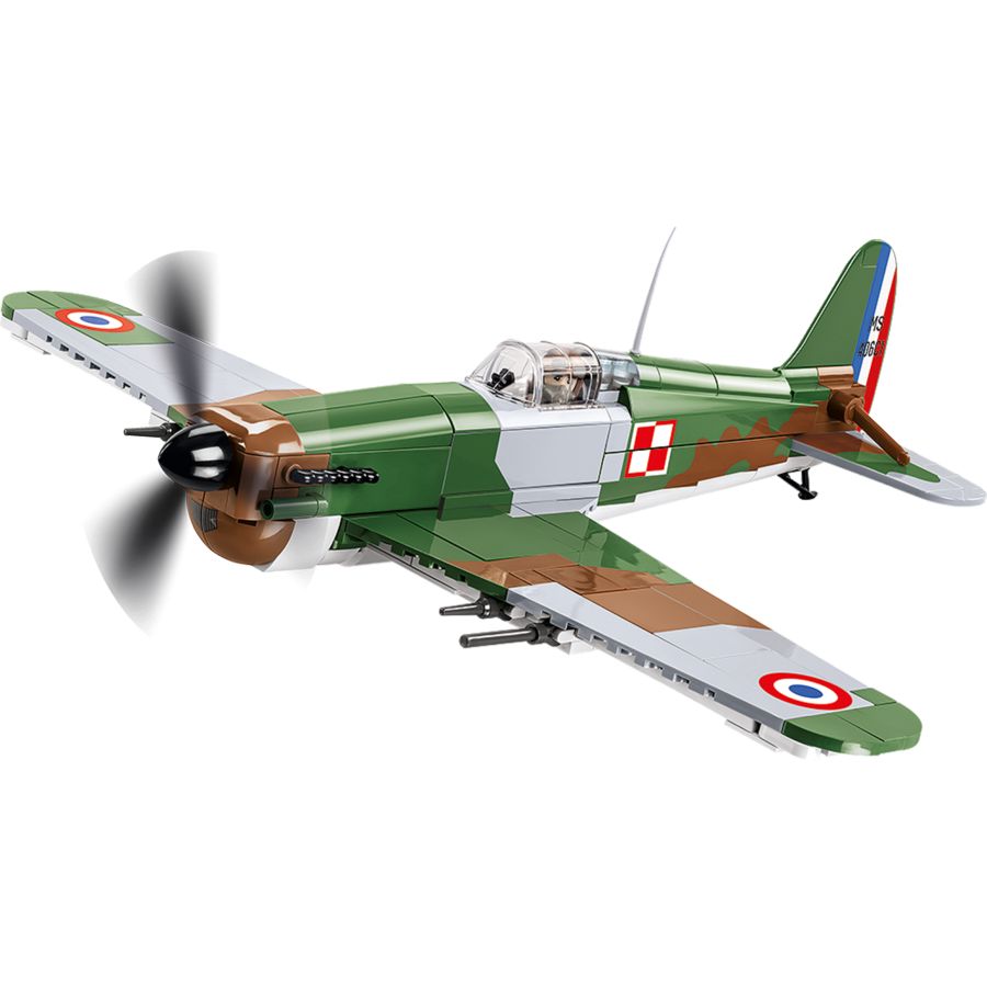 World War 2 - Morane-Saulnier MS.406 Construction Brick Set (317 Pieces)