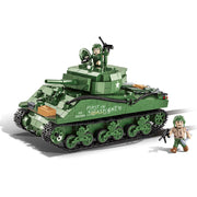 World War 2 - Sherman M4A3E2 “Jumbo” Tank Construction Brick Set (716 Pieces)