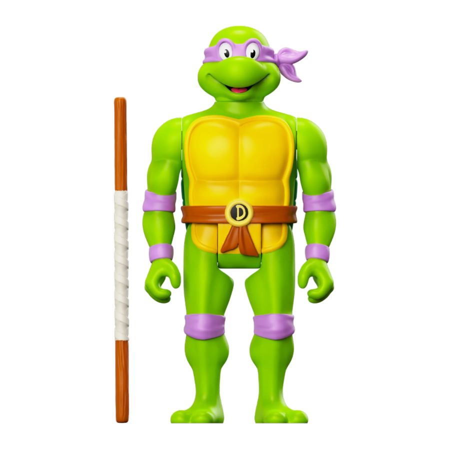 Teenage Mutant Ninja Turtles (TV’87) - Donatello Toon Reaction 3.75″ Figure