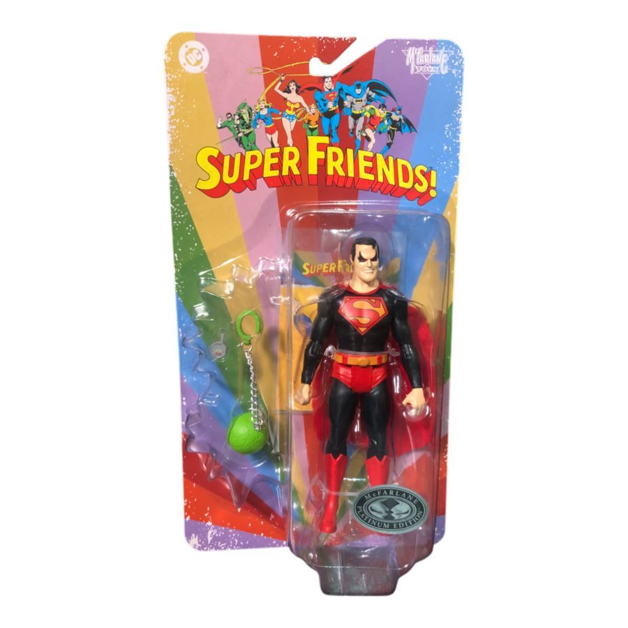 DC Comics - Superman (Universe of Evil) Super Friends Retro 6″ Action Figure [Chase]