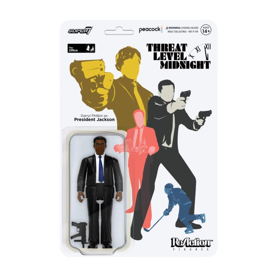 The Office - President Jackson (Threat Level Midnight) ReAction 3.75″ Action Figure