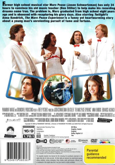 The Marc Pease Experience DVD