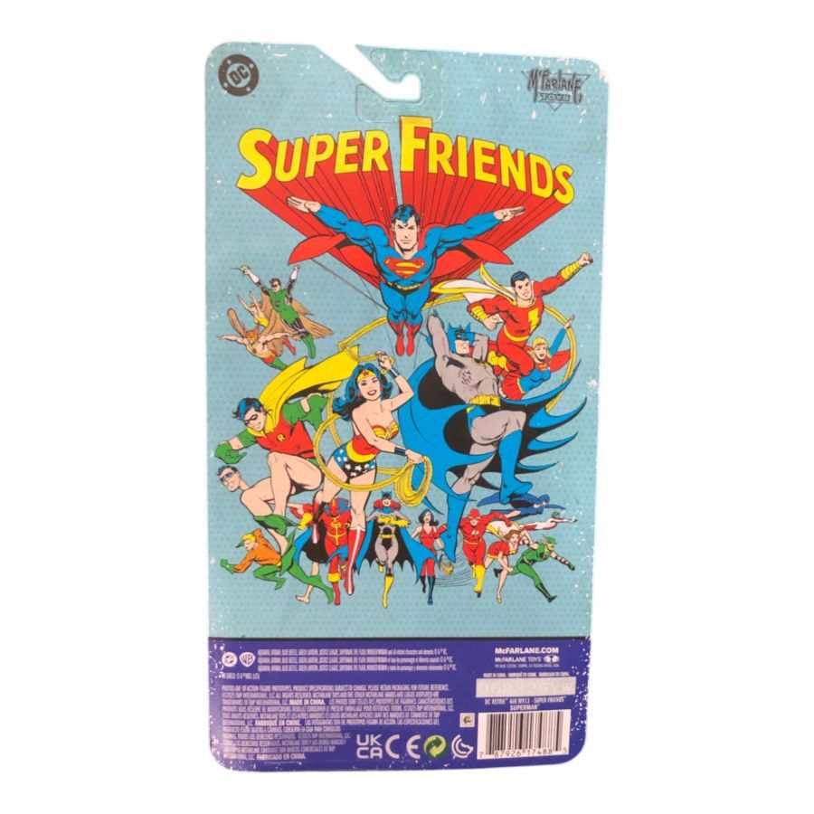 DC Comics - Superman (Universe of Evil) Super Friends Retro 6″ Action Figure [Chase]