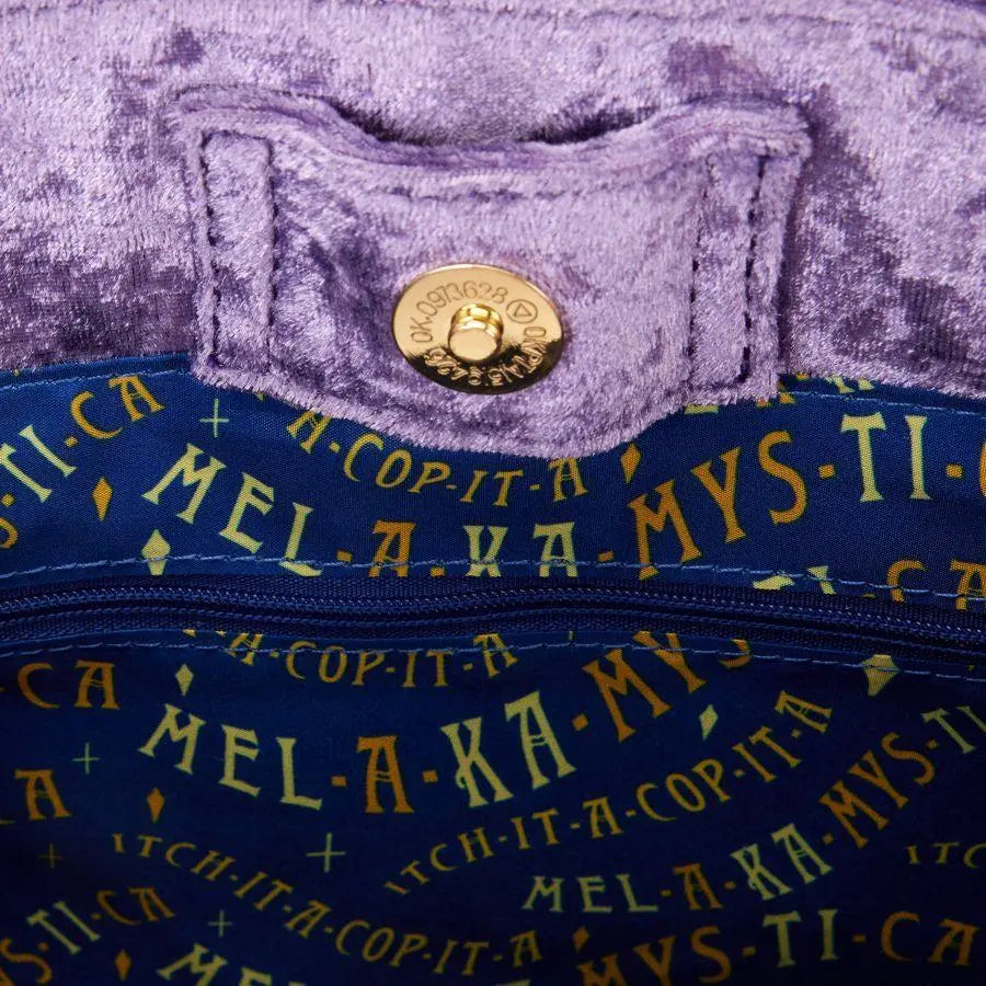 Hocus Pocus - Velvet Broom Handle Handbag