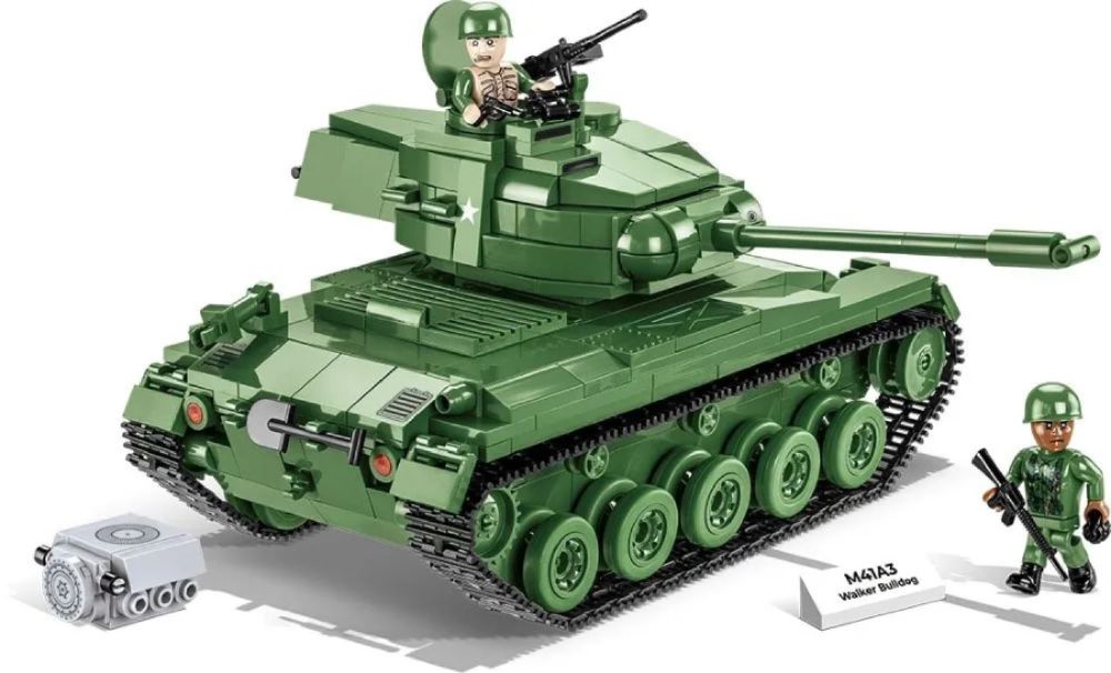 Vietnam War - Walker Build M41A3 Construction Brick Set (625 Pieces)