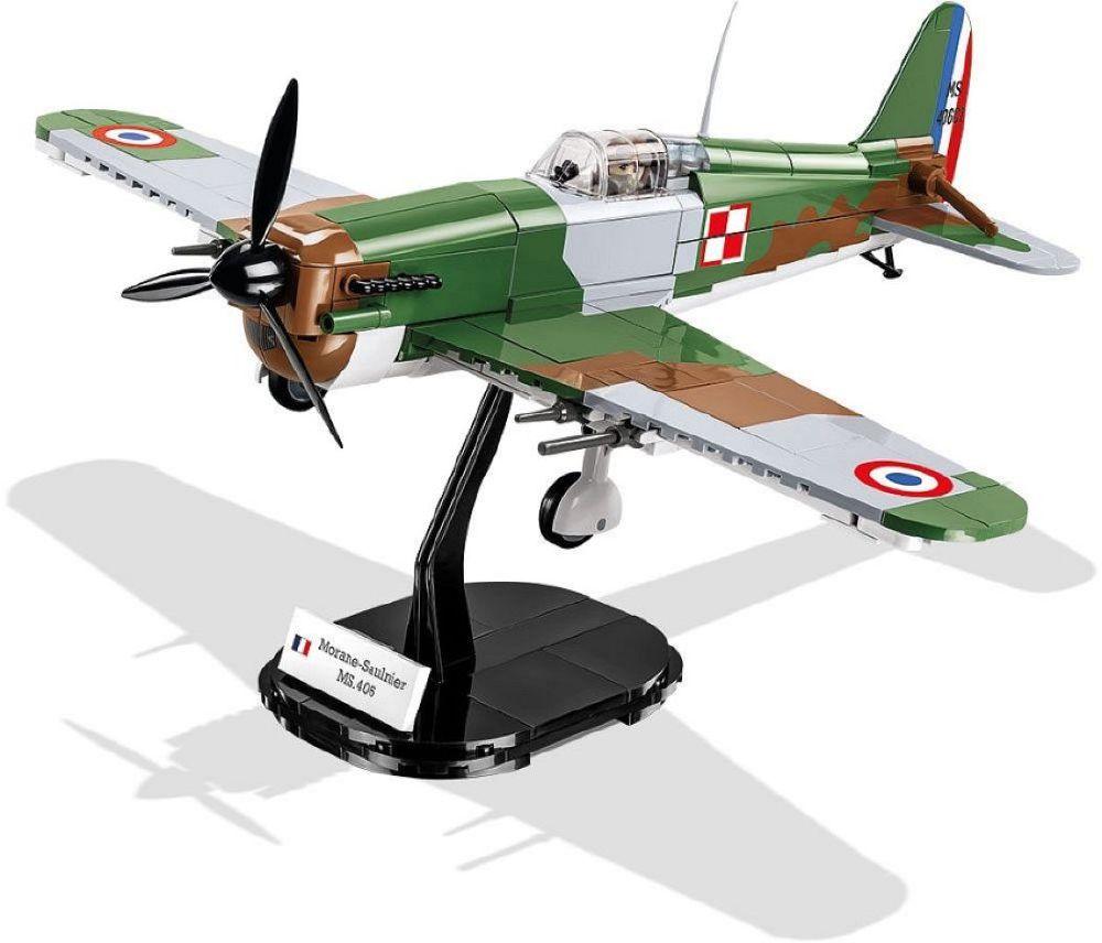 World War 2 - Morane-Saulnier MS.406 Construction Brick Set (317 Pieces)