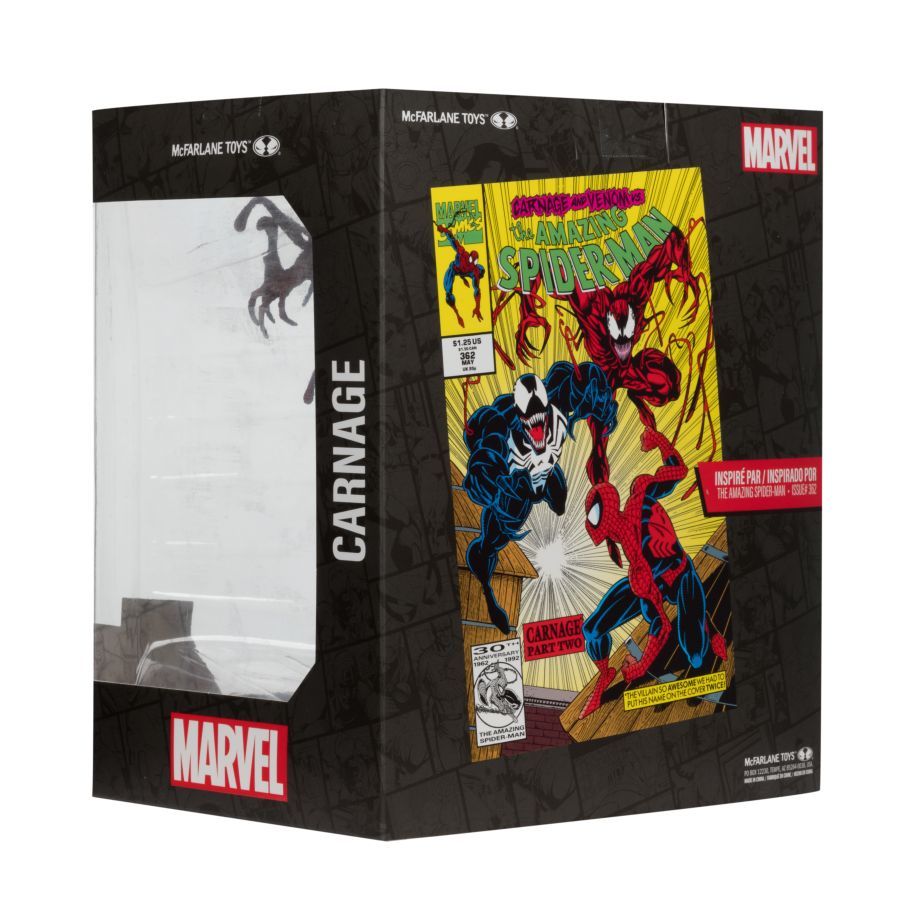 Marvel - Carnage “The Amazing Spider-Man #362” 1:10 Scale Posed Figure