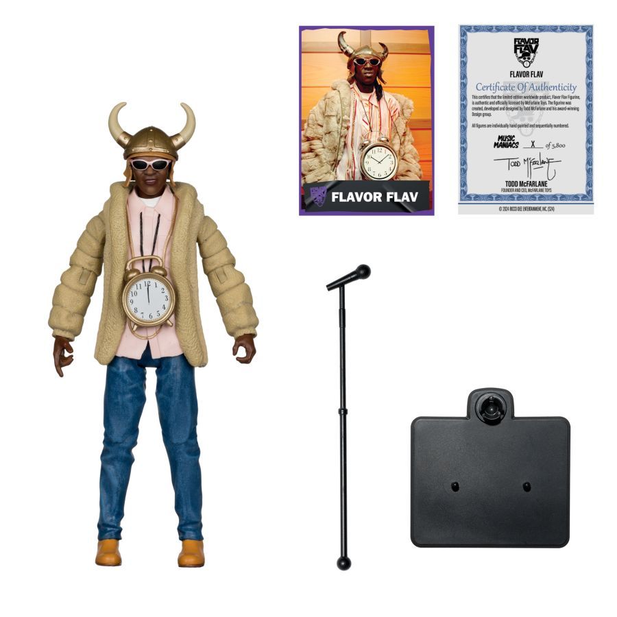 Flavor Flav - Flavor Fav Music Maniacs 6″ Figure