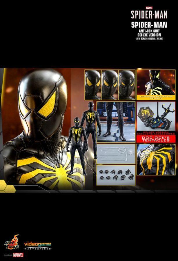 Spider-Man (Video Game 2018) - Anti-Ock Suit Deluxe 1:6 Scale Collectable Action Figure
