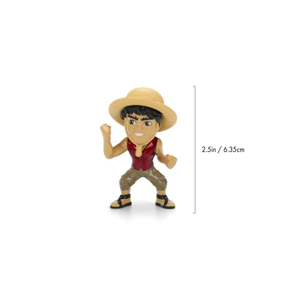 One Piece (Netflix) - 2.5″ Metalfigs 4-Pack