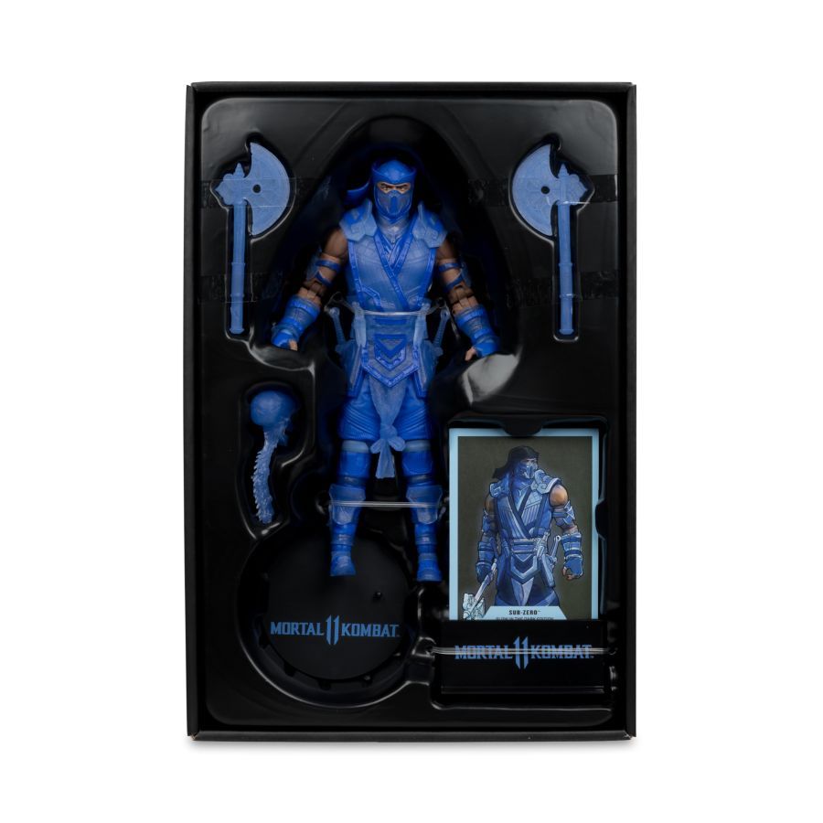 Mortal Kombat II - Sub-Zero (Glow-in-the-Dark) (Gold Label) 7″ Figure