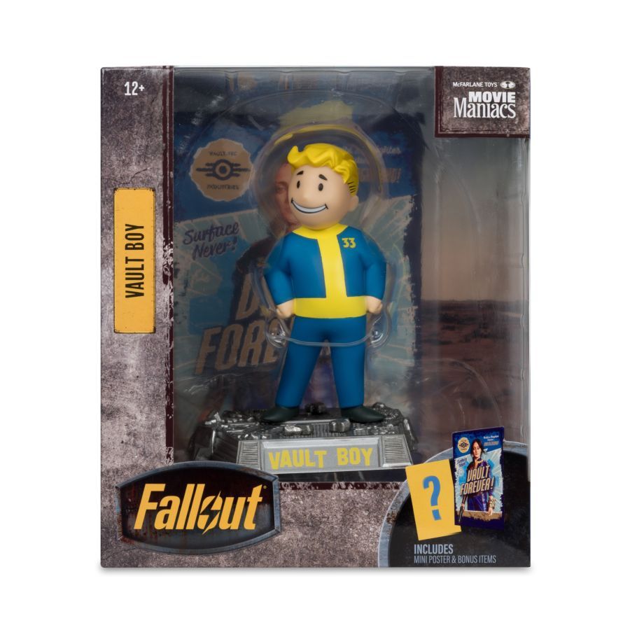 Fallout (TV) - Vault Boy (Season 2) V2 Movie Maniacs 6″ Posed Figure