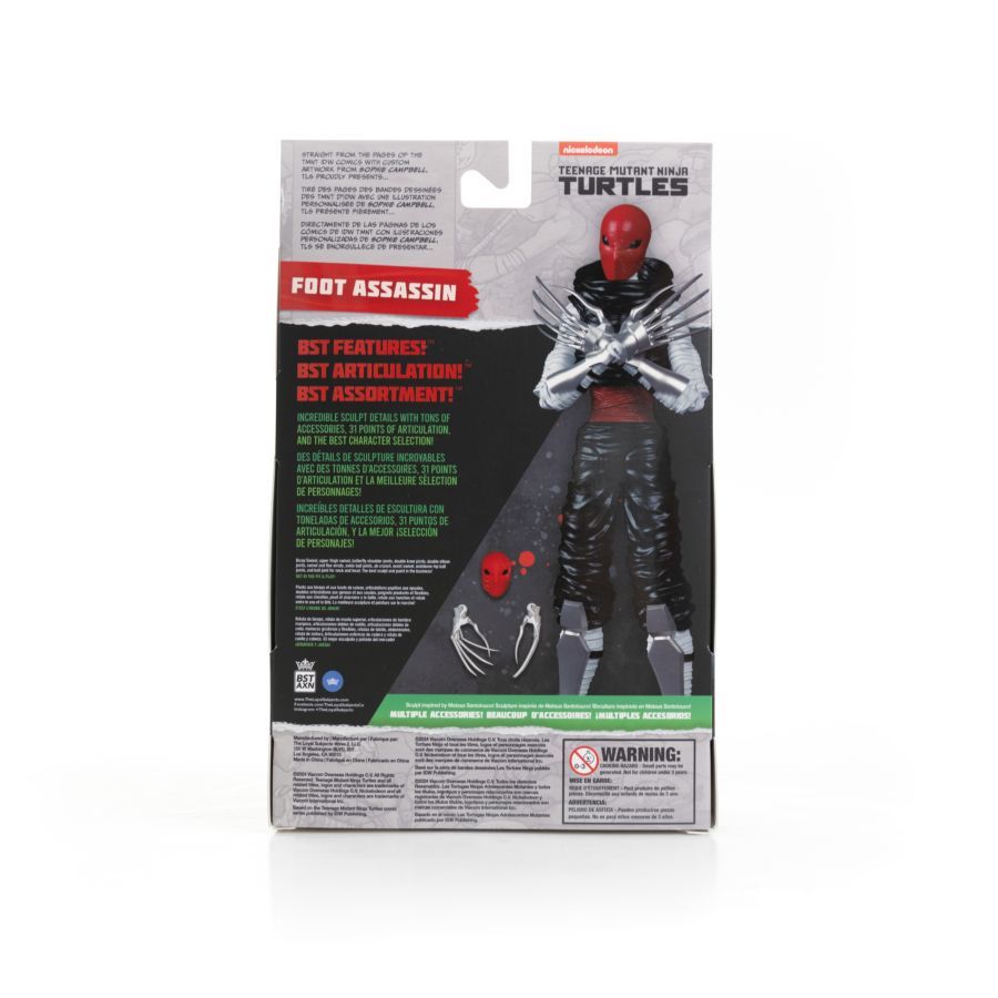 Teeange Mutant Ninja Turtles (Comics) - Foot Assassin 5″ BST AXN Action Figure (Wave 3)