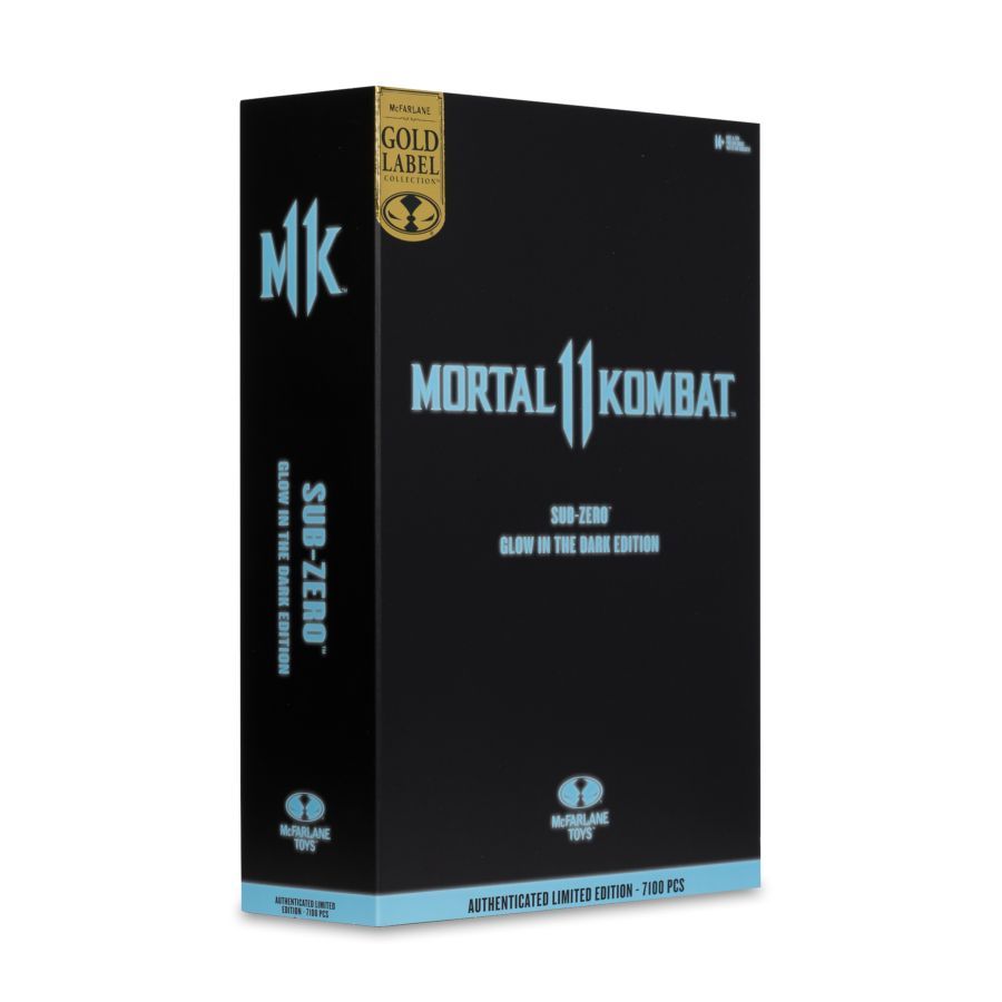 Mortal Kombat II - Sub-Zero (Glow-in-the-Dark) (Gold Label) 7″ Figure