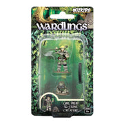 Wardlings - Girl Druid & Stone Creature Pre-Painted Minis