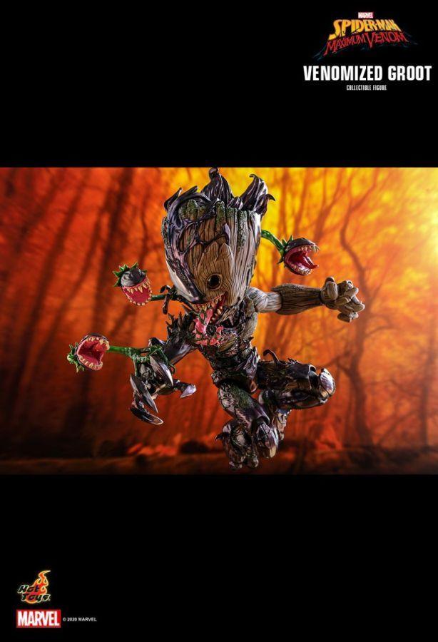 Spider-Man Maximum Venom - Venomized Groot 1:6 Scale Collectable Action Figure