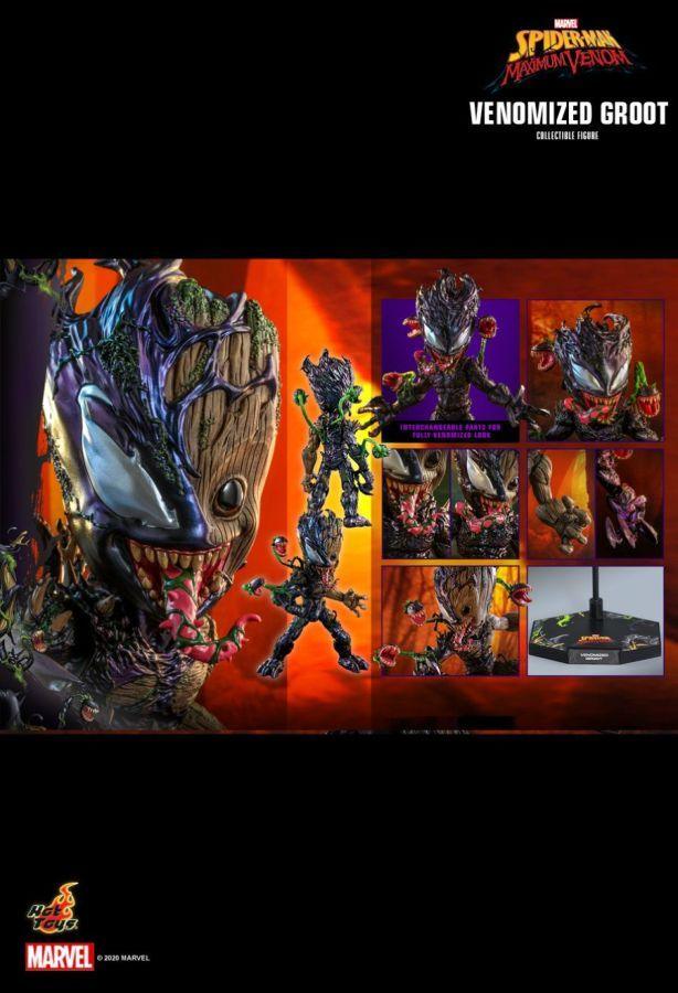 Spider-Man Maximum Venom - Venomized Groot 1:6 Scale Collectable Action Figure